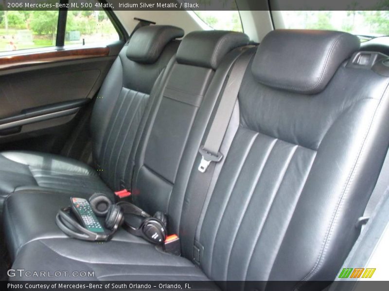 Iridium Silver Metallic / Black 2006 Mercedes-Benz ML 500 4Matic