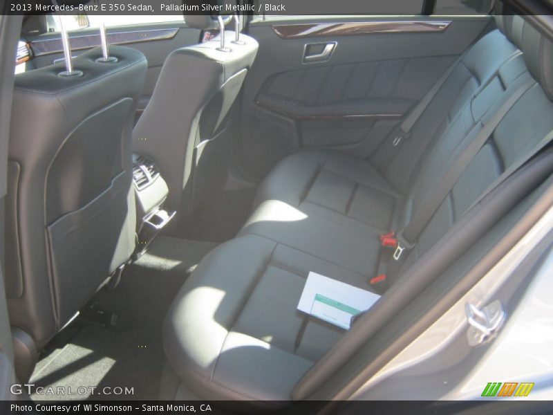 Palladium Silver Metallic / Black 2013 Mercedes-Benz E 350 Sedan