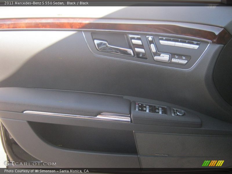 Black / Black 2013 Mercedes-Benz S 550 Sedan