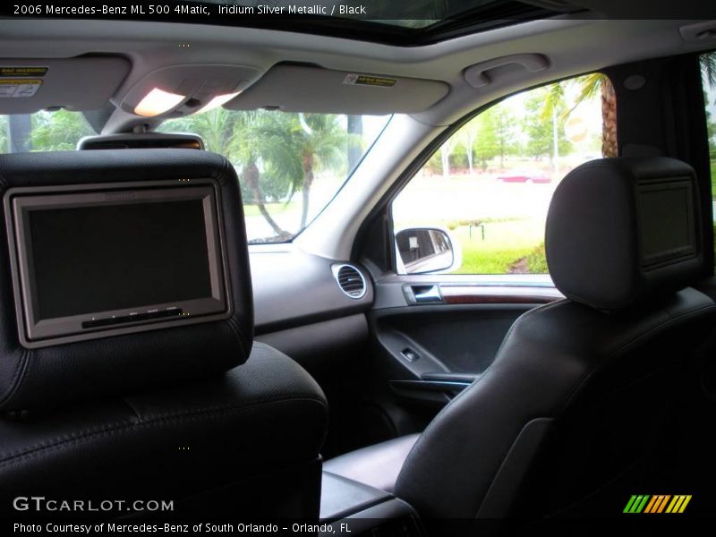 Iridium Silver Metallic / Black 2006 Mercedes-Benz ML 500 4Matic