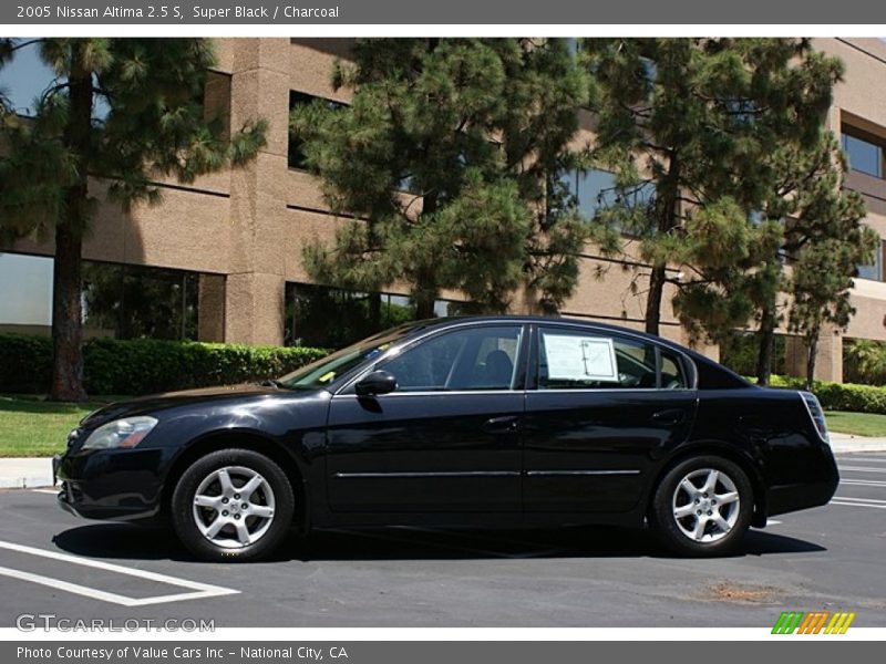 Super Black / Charcoal 2005 Nissan Altima 2.5 S