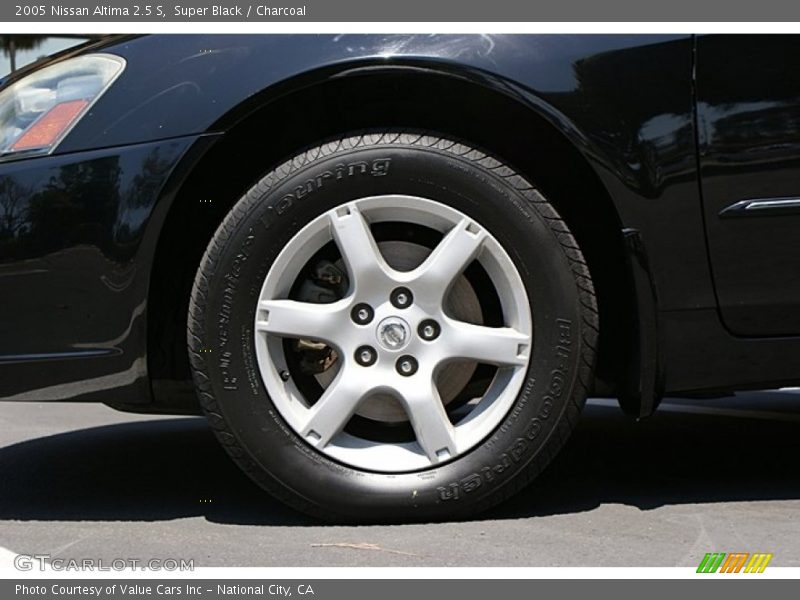 Super Black / Charcoal 2005 Nissan Altima 2.5 S