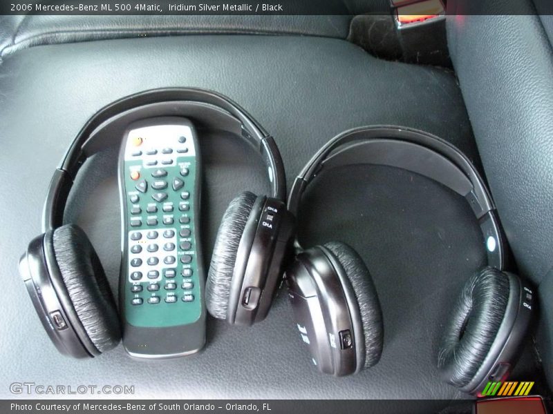 Iridium Silver Metallic / Black 2006 Mercedes-Benz ML 500 4Matic