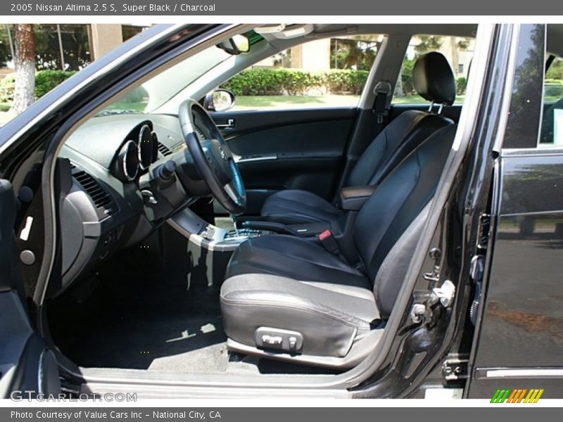 Super Black / Charcoal 2005 Nissan Altima 2.5 S