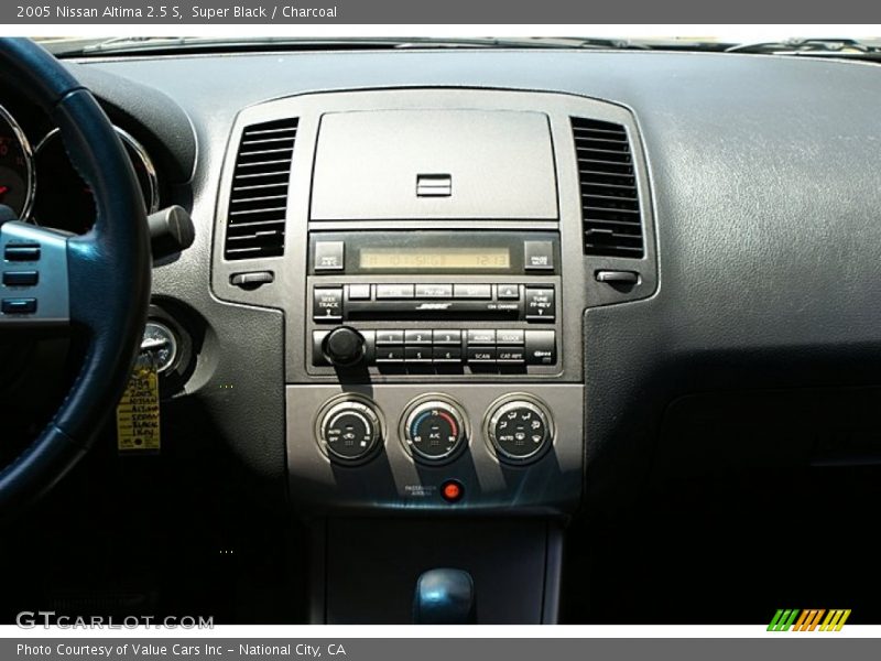 Super Black / Charcoal 2005 Nissan Altima 2.5 S