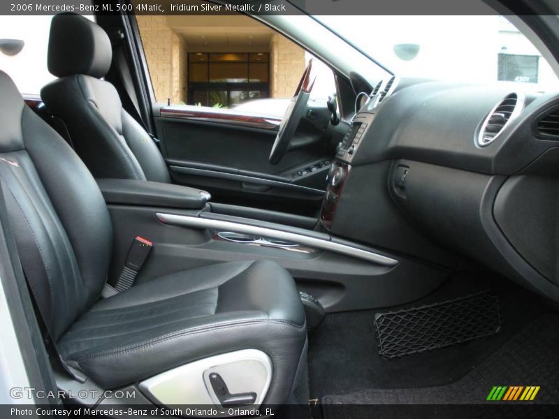Iridium Silver Metallic / Black 2006 Mercedes-Benz ML 500 4Matic