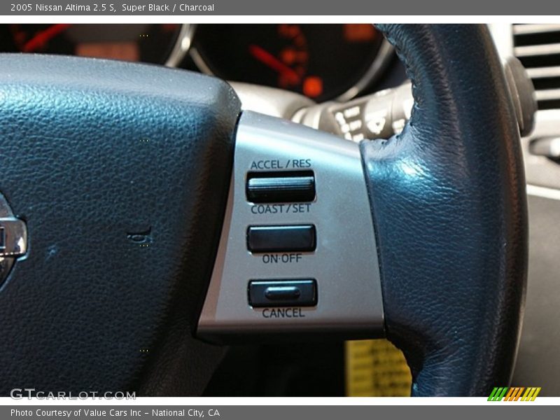 Super Black / Charcoal 2005 Nissan Altima 2.5 S