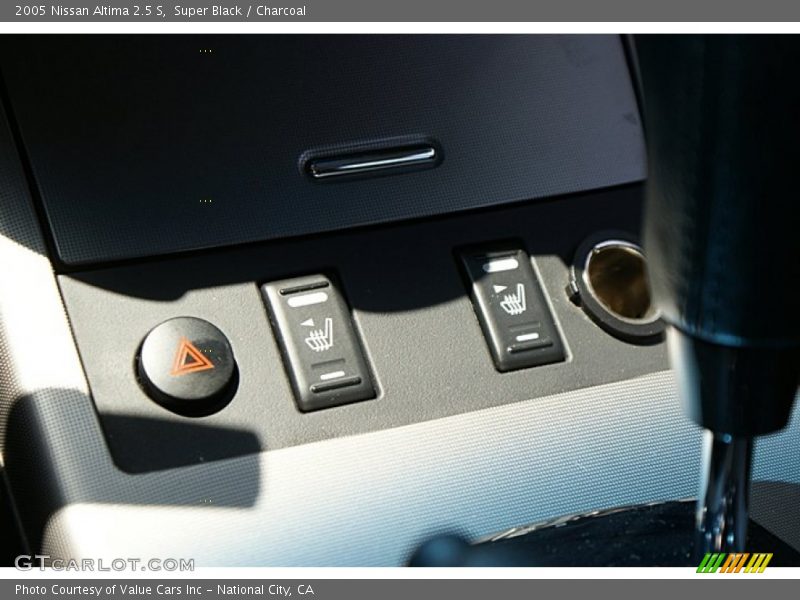 Super Black / Charcoal 2005 Nissan Altima 2.5 S