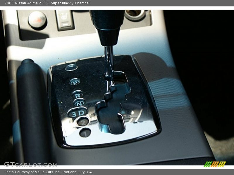Super Black / Charcoal 2005 Nissan Altima 2.5 S
