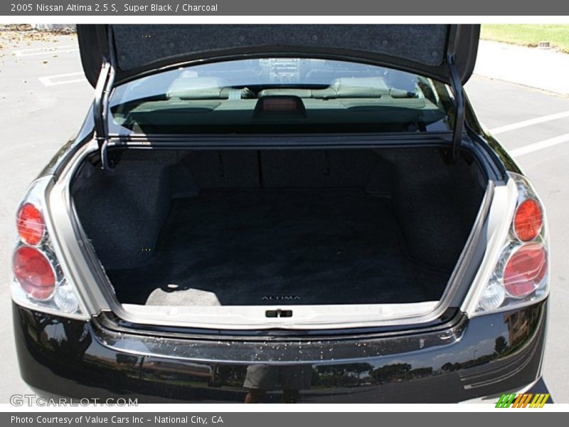 Super Black / Charcoal 2005 Nissan Altima 2.5 S