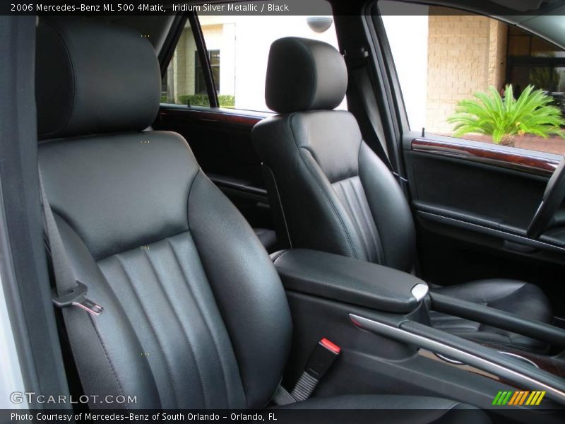 Iridium Silver Metallic / Black 2006 Mercedes-Benz ML 500 4Matic