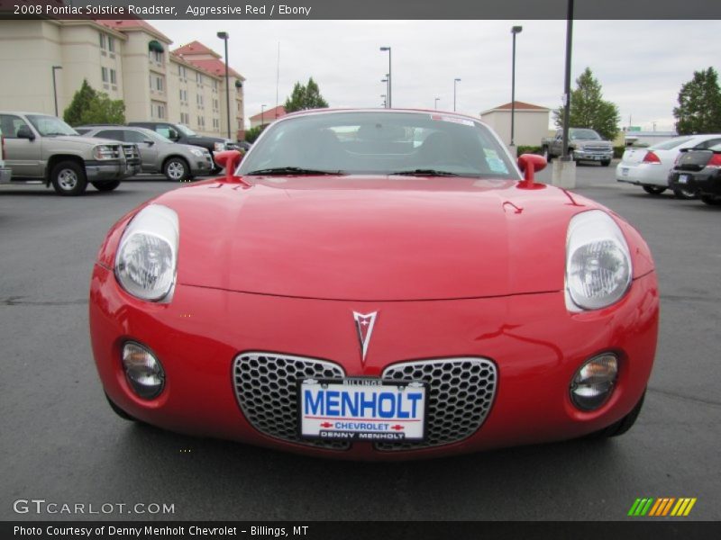 Aggressive Red / Ebony 2008 Pontiac Solstice Roadster