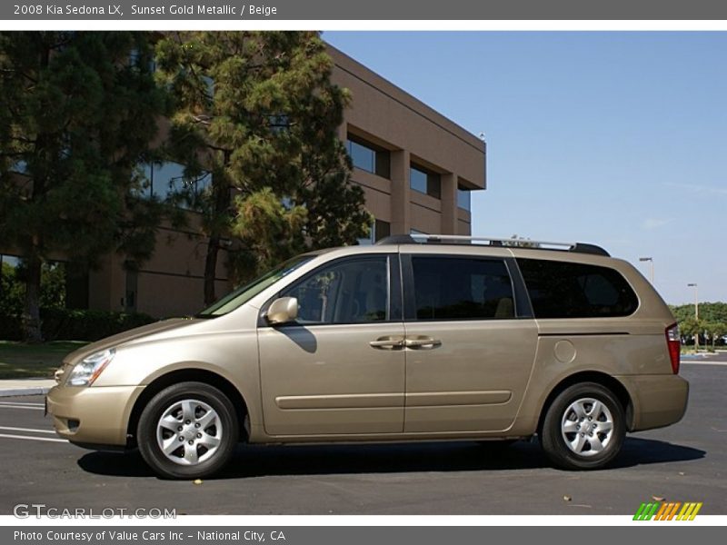  2008 Sedona LX Sunset Gold Metallic
