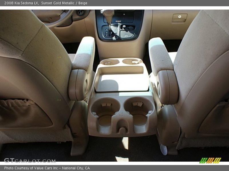 Sunset Gold Metallic / Beige 2008 Kia Sedona LX