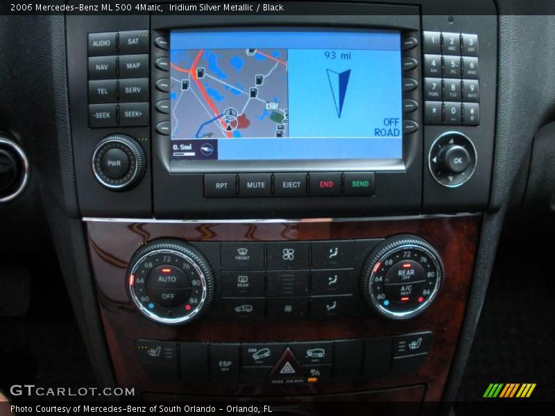 Iridium Silver Metallic / Black 2006 Mercedes-Benz ML 500 4Matic