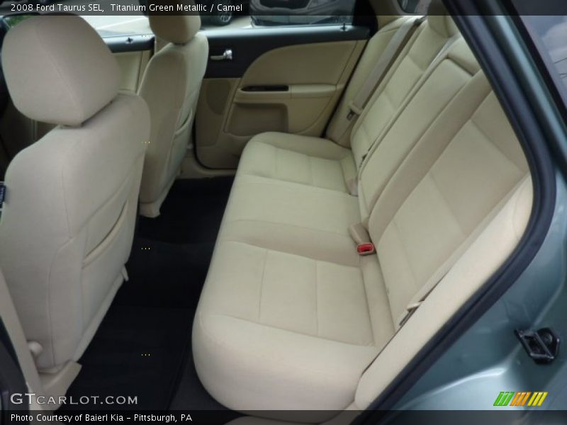Rear Seat of 2008 Taurus SEL