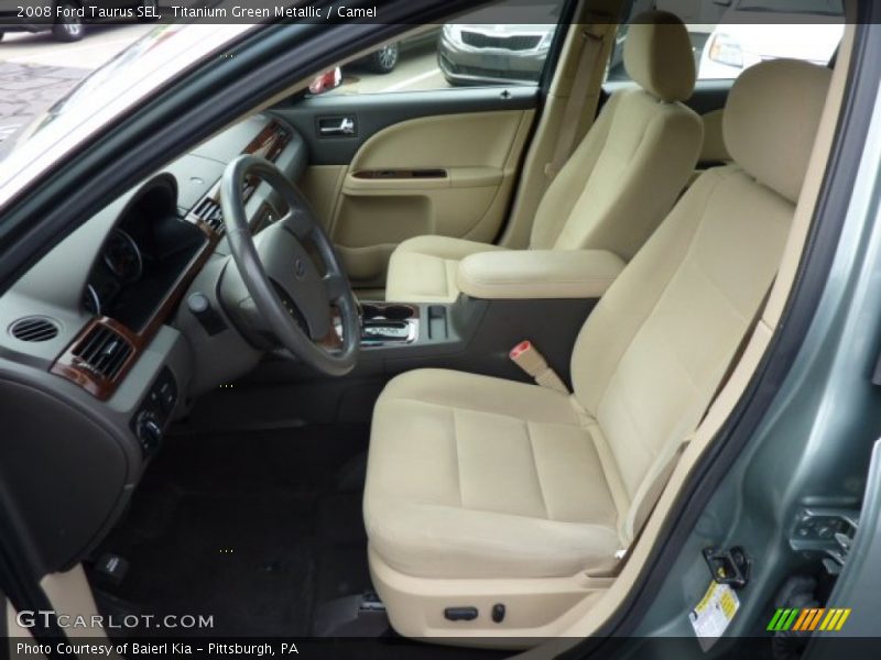 Front Seat of 2008 Taurus SEL