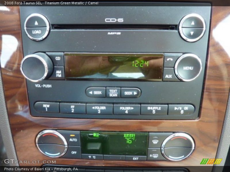 Audio System of 2008 Taurus SEL