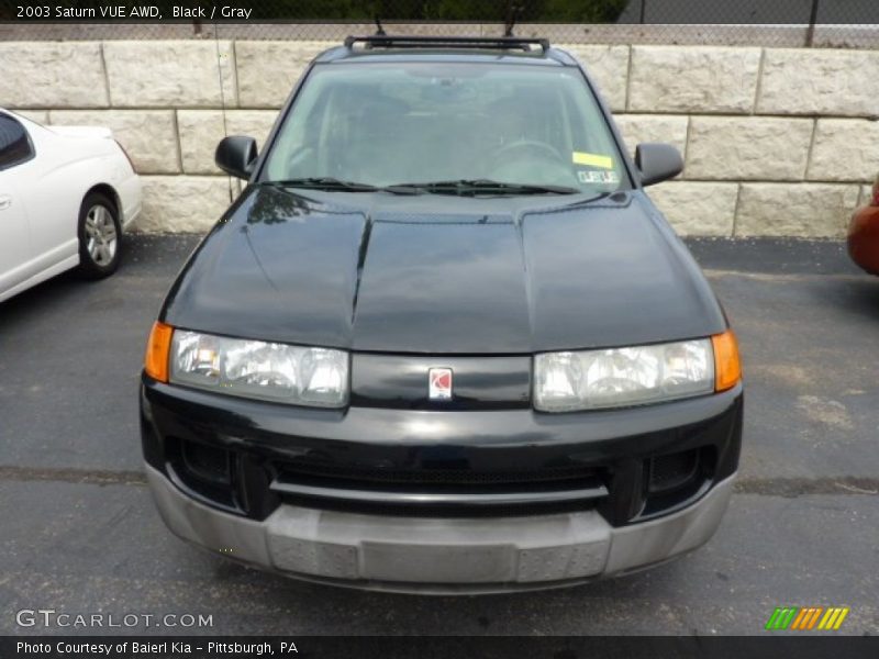 Black / Gray 2003 Saturn VUE AWD