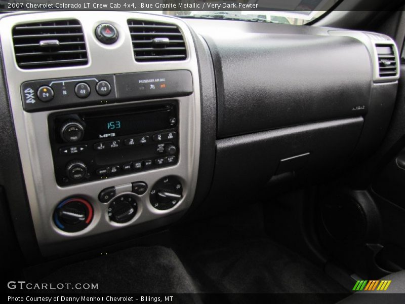 Blue Granite Metallic / Very Dark Pewter 2007 Chevrolet Colorado LT Crew Cab 4x4