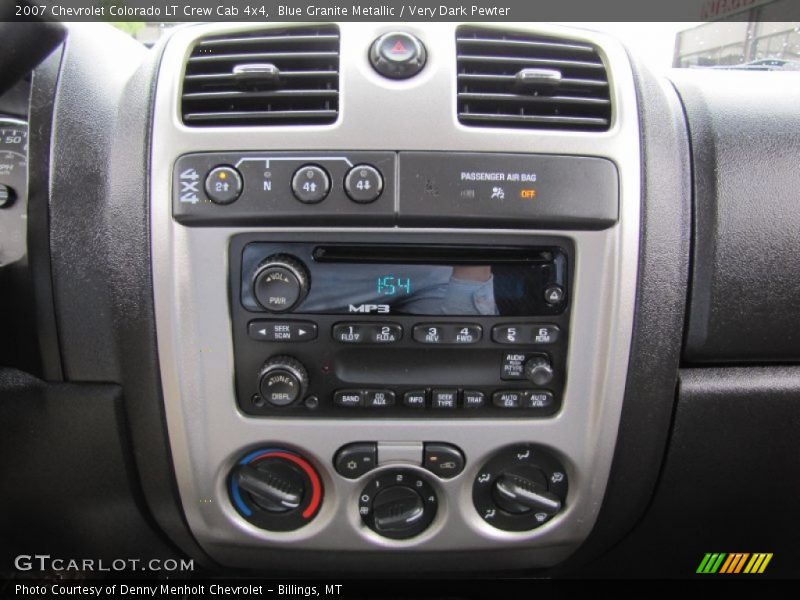 Blue Granite Metallic / Very Dark Pewter 2007 Chevrolet Colorado LT Crew Cab 4x4