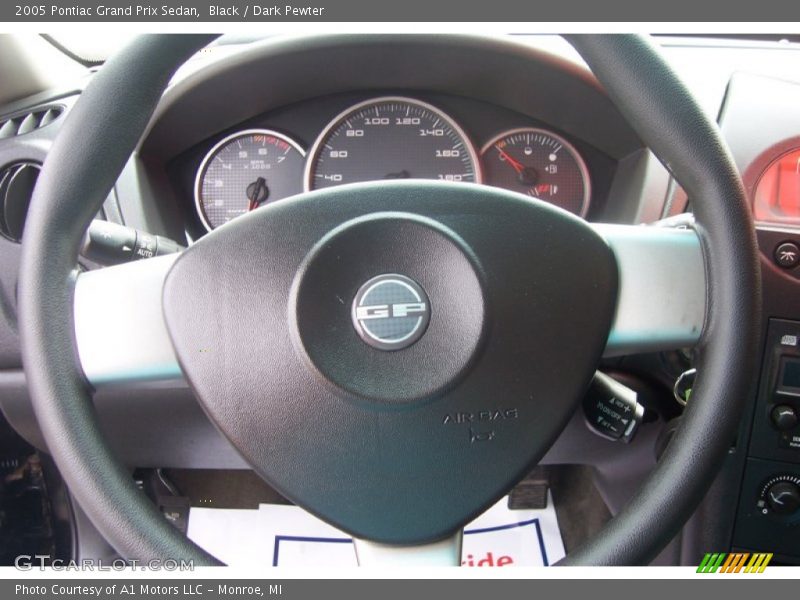 Black / Dark Pewter 2005 Pontiac Grand Prix Sedan