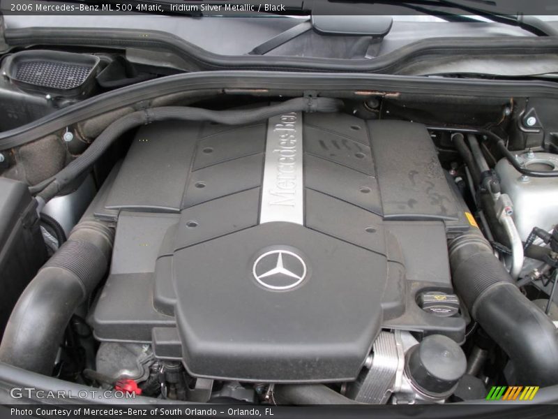 Iridium Silver Metallic / Black 2006 Mercedes-Benz ML 500 4Matic
