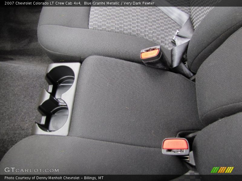 Blue Granite Metallic / Very Dark Pewter 2007 Chevrolet Colorado LT Crew Cab 4x4