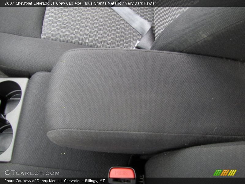 Blue Granite Metallic / Very Dark Pewter 2007 Chevrolet Colorado LT Crew Cab 4x4