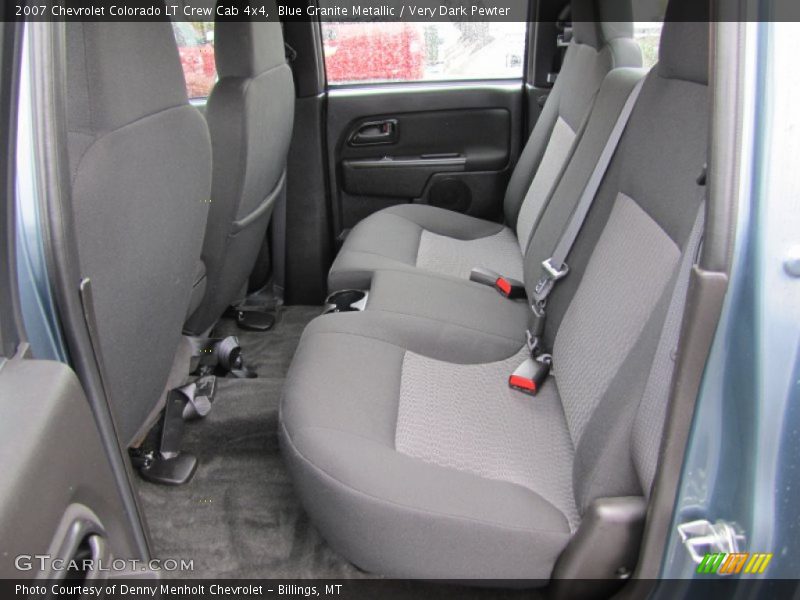 Blue Granite Metallic / Very Dark Pewter 2007 Chevrolet Colorado LT Crew Cab 4x4