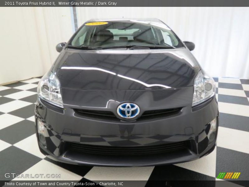 Winter Gray Metallic / Dark Gray 2011 Toyota Prius Hybrid II