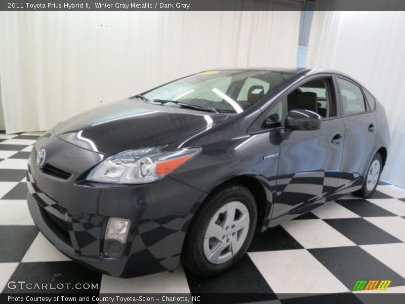 Winter Gray Metallic / Dark Gray 2011 Toyota Prius Hybrid II