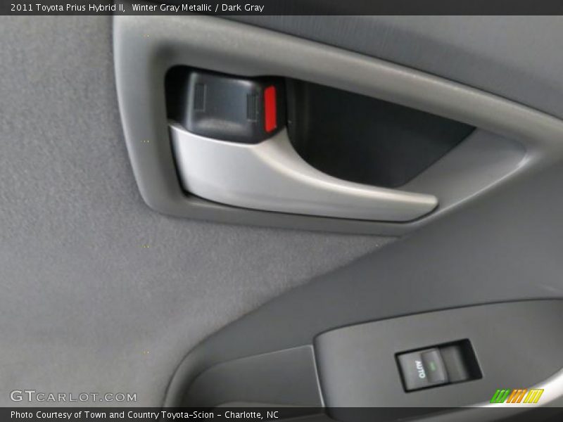 Winter Gray Metallic / Dark Gray 2011 Toyota Prius Hybrid II