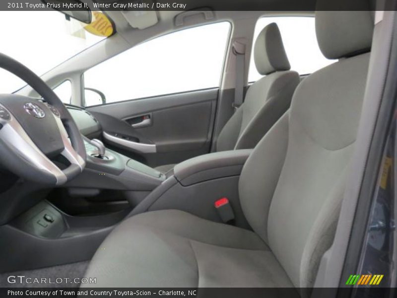 Winter Gray Metallic / Dark Gray 2011 Toyota Prius Hybrid II