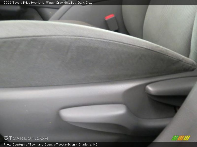 Winter Gray Metallic / Dark Gray 2011 Toyota Prius Hybrid II