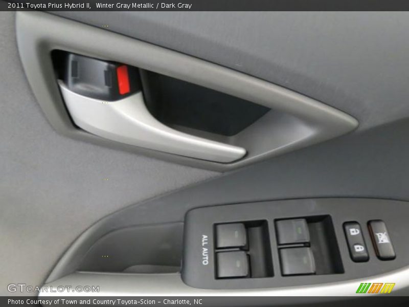Winter Gray Metallic / Dark Gray 2011 Toyota Prius Hybrid II
