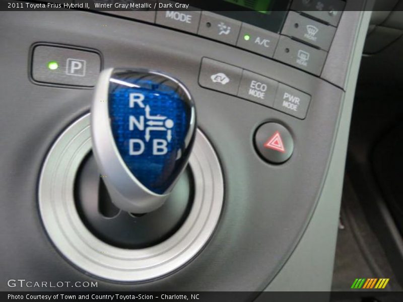 Winter Gray Metallic / Dark Gray 2011 Toyota Prius Hybrid II