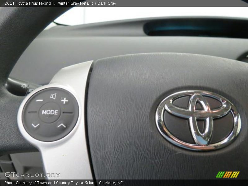 Winter Gray Metallic / Dark Gray 2011 Toyota Prius Hybrid II