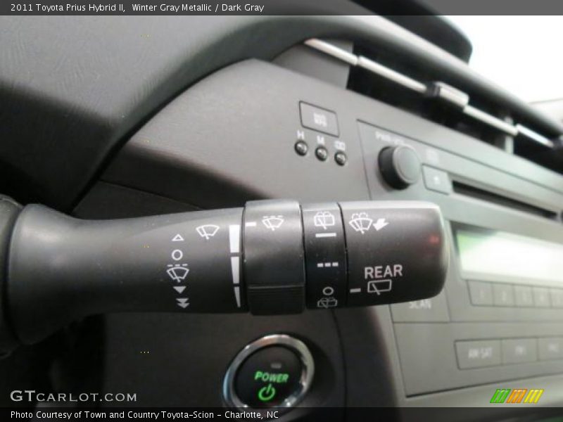 Winter Gray Metallic / Dark Gray 2011 Toyota Prius Hybrid II