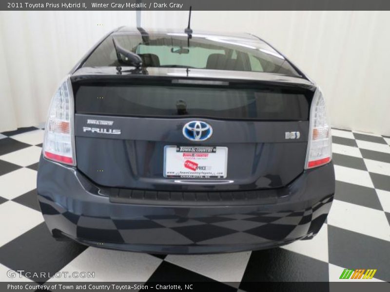 Winter Gray Metallic / Dark Gray 2011 Toyota Prius Hybrid II
