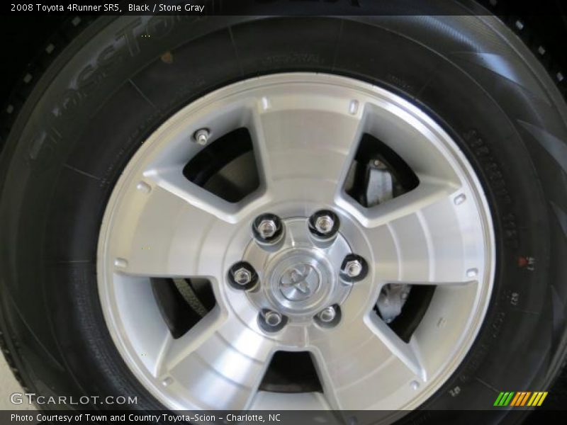 Black / Stone Gray 2008 Toyota 4Runner SR5
