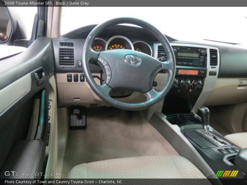Black / Stone Gray 2008 Toyota 4Runner SR5