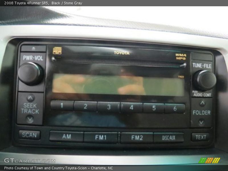 Black / Stone Gray 2008 Toyota 4Runner SR5