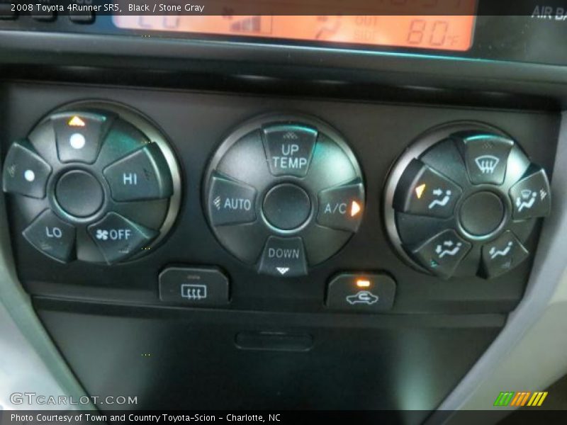 Black / Stone Gray 2008 Toyota 4Runner SR5