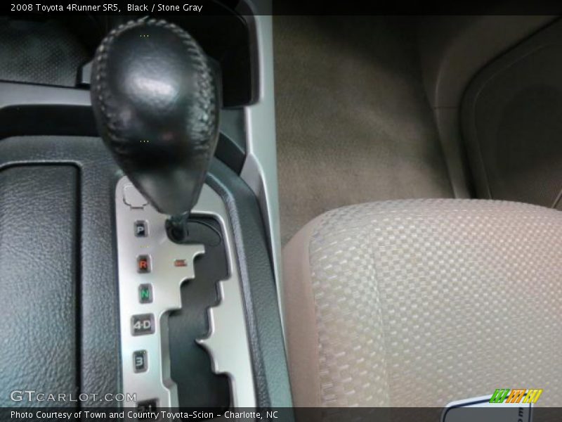 Black / Stone Gray 2008 Toyota 4Runner SR5