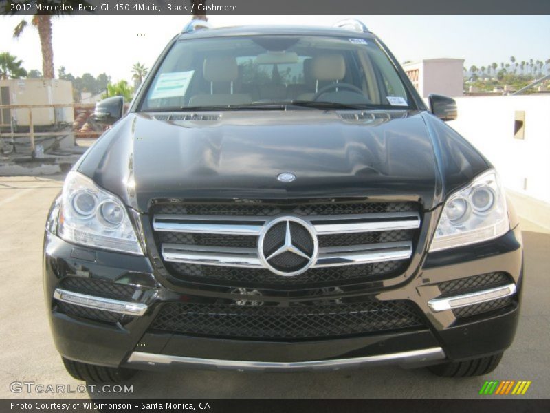 Black / Cashmere 2012 Mercedes-Benz GL 450 4Matic