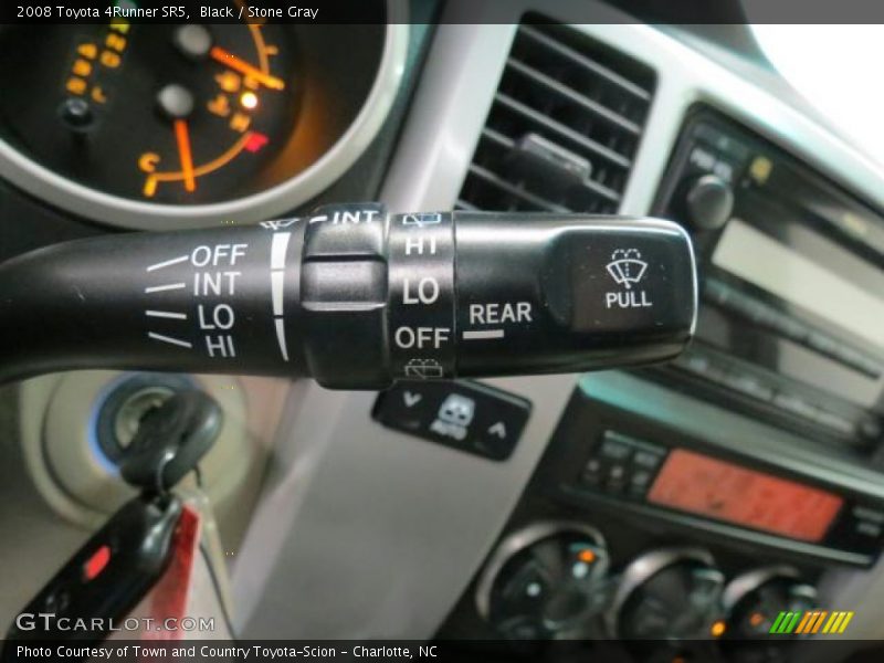Black / Stone Gray 2008 Toyota 4Runner SR5