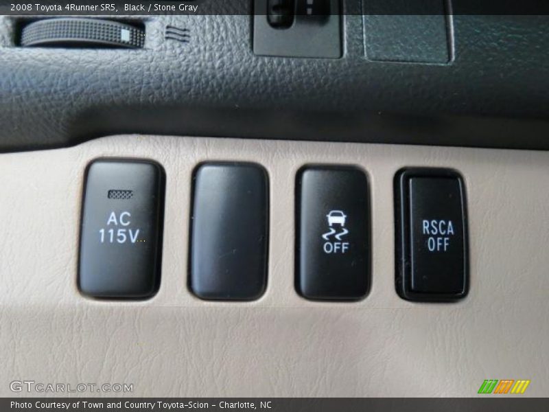 Black / Stone Gray 2008 Toyota 4Runner SR5