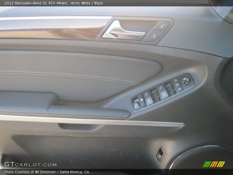 Arctic White / Black 2012 Mercedes-Benz GL 450 4Matic