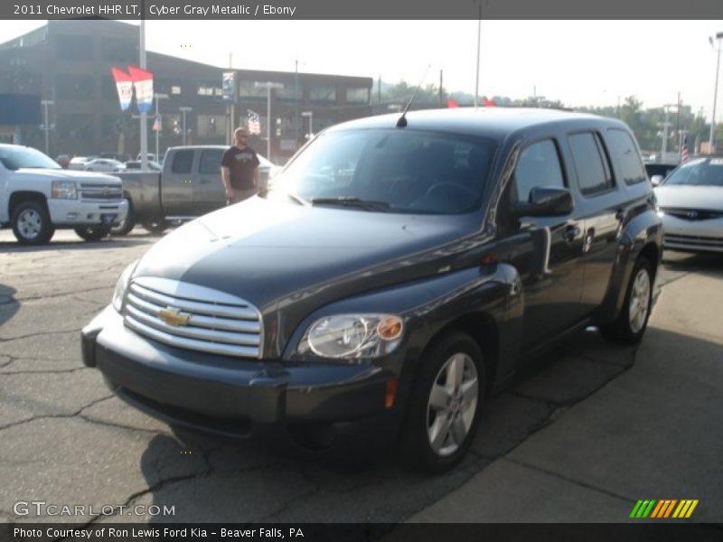 Cyber Gray Metallic / Ebony 2011 Chevrolet HHR LT